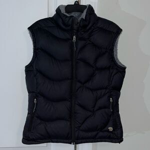 Mountain Hardwear Q Shield Fleece Down Feather Puffer Vest Jacket Women’s Black